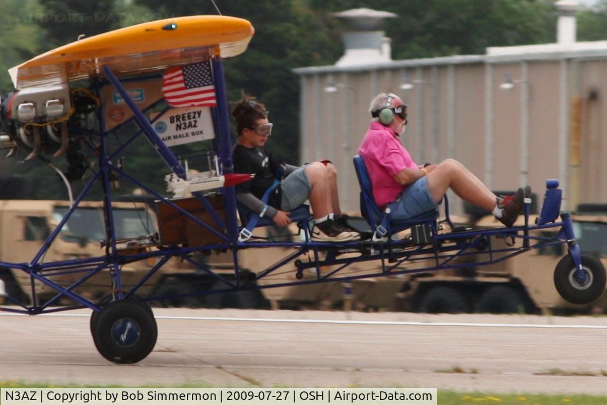 N3AZ, 1998 Breezy RLU-1 C/N JD1, And another Breezy addict is born at Airventure 2009 - Oshkosh, Wisconsin