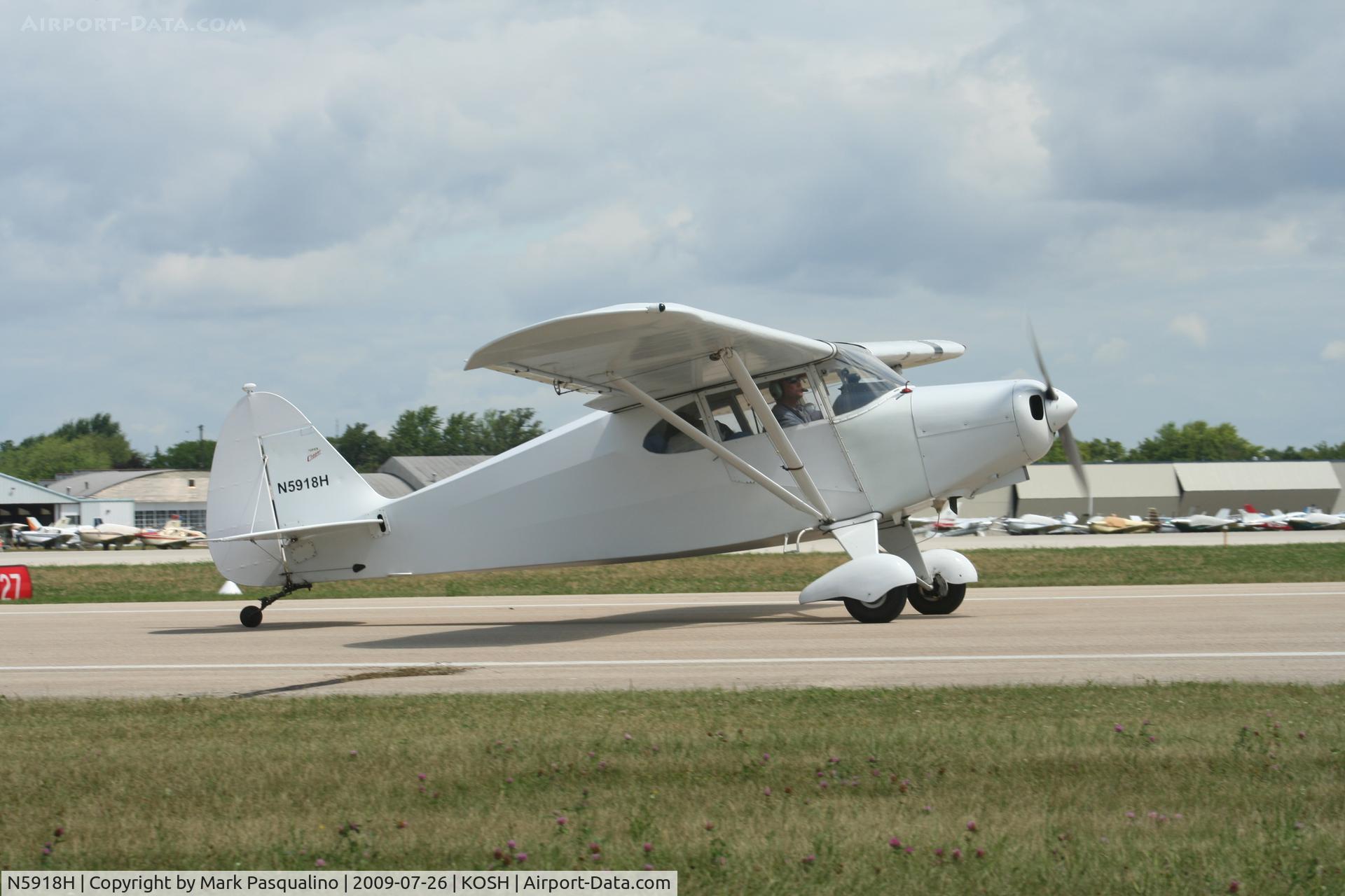 N5918H, 1949 Piper PA-16 Clipper C/N 16-541, Piper PA-16
