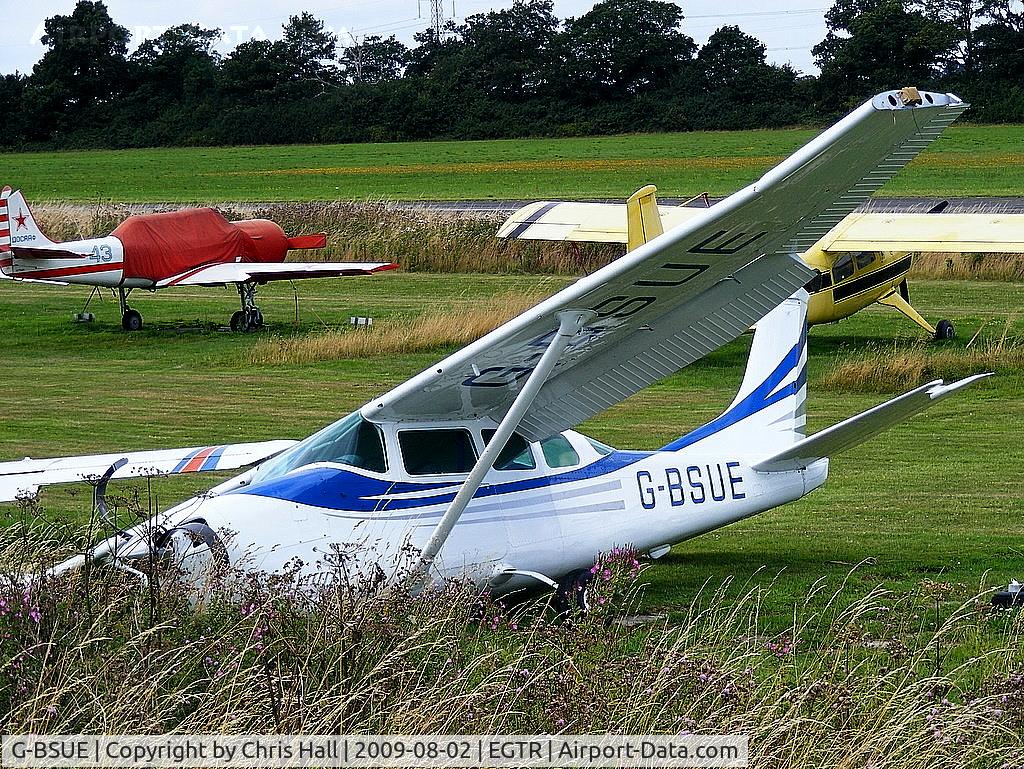 G-BSUE, 1978 Cessna U206G Stationair C/N U206-04334, damaged in a landing accident a few days earlier