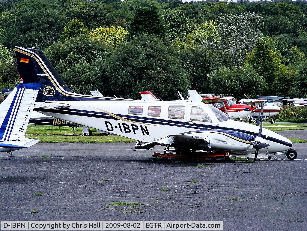 D-IBPN, 1982 Beech 58P Baron Baron C/N TJ-424, damaged in a landing accident several days earlier