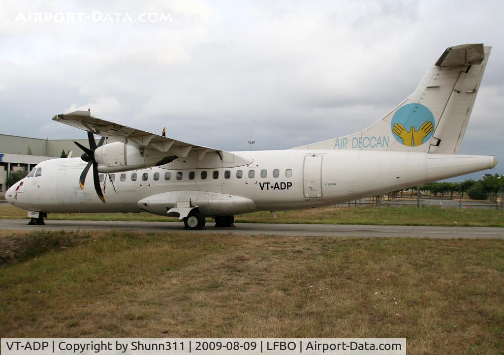 VT-ADP, 1997 ATR 42-500 C/N 515, Stored at Latecoere Aeroservices facility