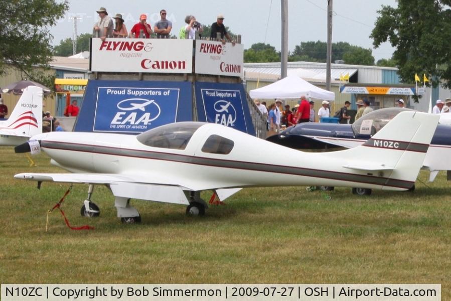 N10ZC, 1992 Lancair 320 C/N 232-320, Airventure 2009 - Oshkosh, Wisconsin