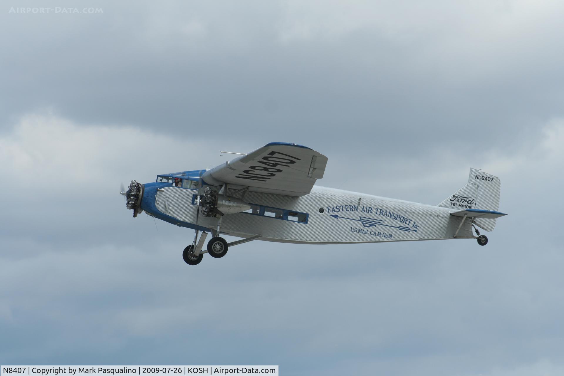 N8407, 1929 Ford 4-AT-E Tri-Motor C/N 69, Ford 4-AT-E