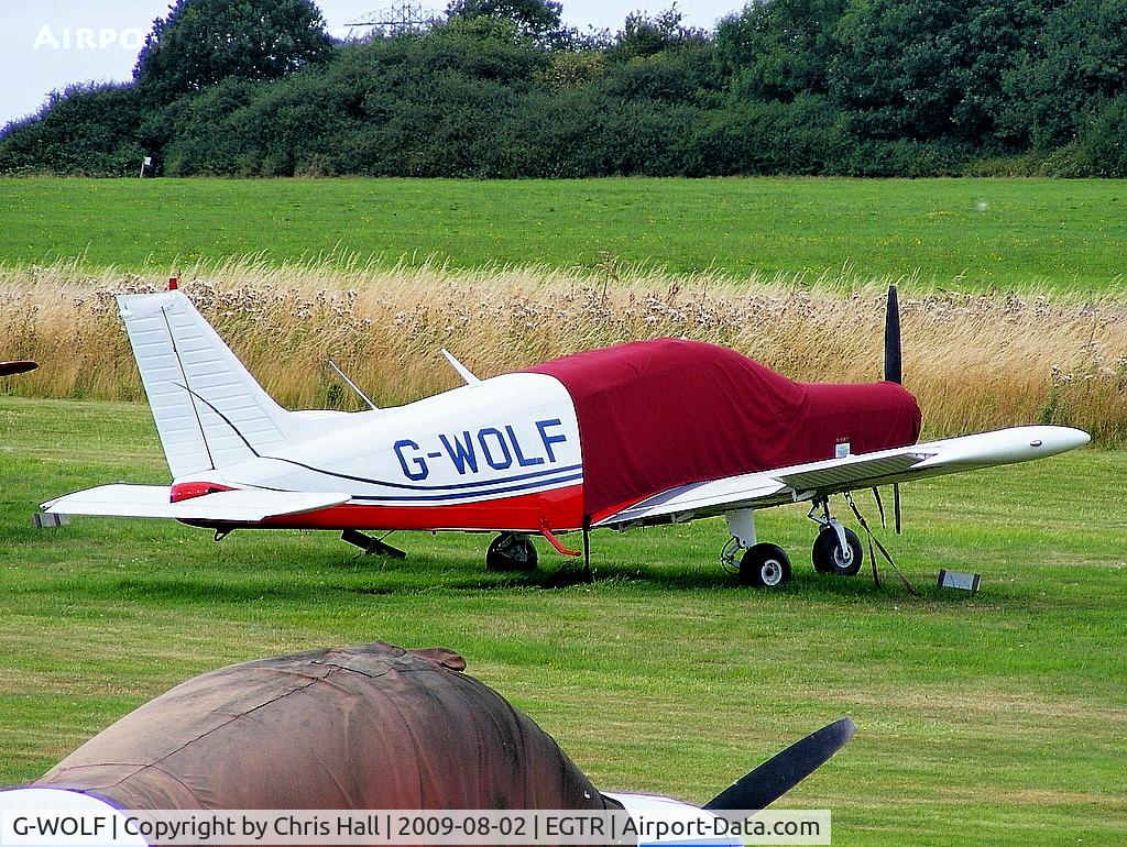 G-WOLF, 1974 Piper PA-28-140 Cherokee Cruiser C/N 28-7425439, privately owned. Previous ID: OY-TOD