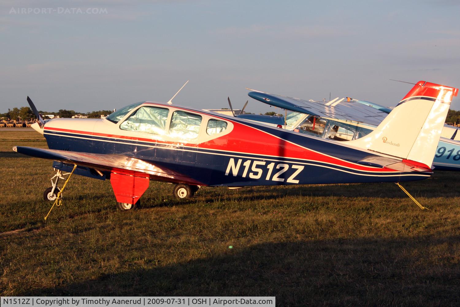 N1512Z, 1961 Beech 35-B33 Debonair C/N CD-400, 1961 Beech 35-B33, c/n: CD-400