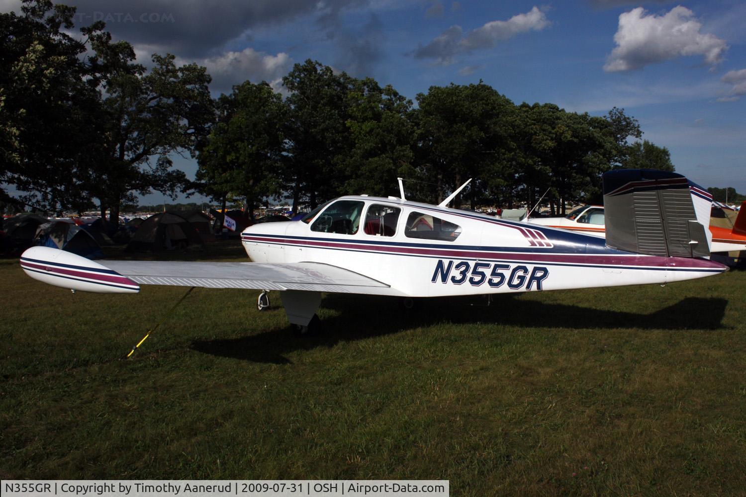 N355GR, 1957 Beech H35 Bonanza C/N D-5328, 1957 Beech H35, c/n: D-5328