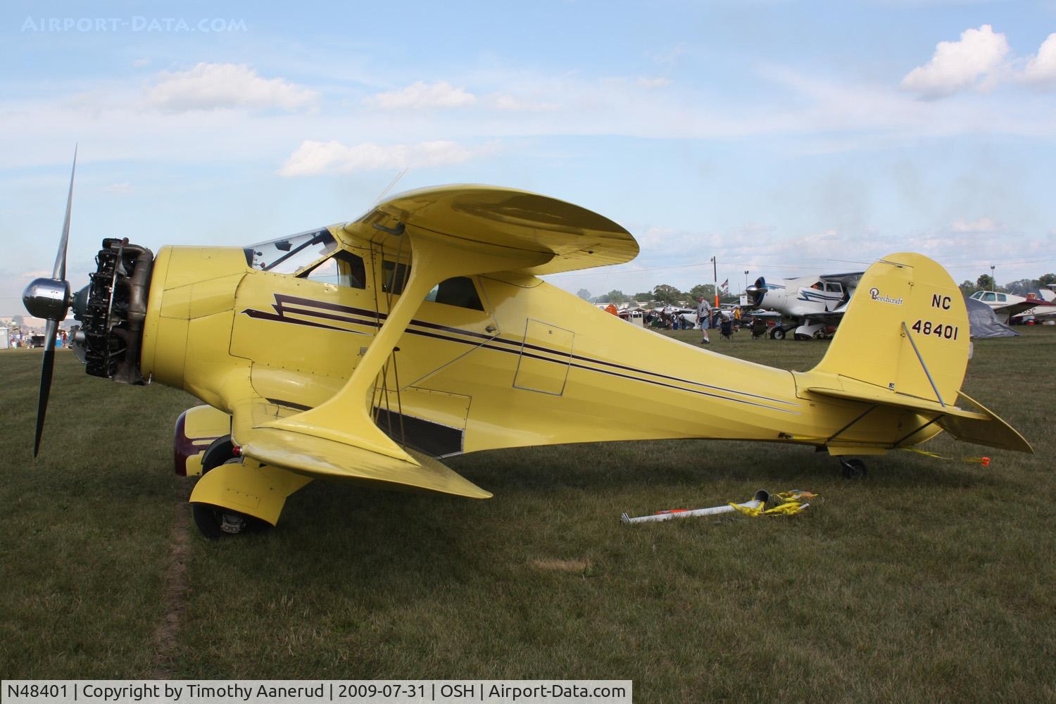 N48401, 1937 Beech E17B C/N 151, 1937 Beech E17B, c/n: 151