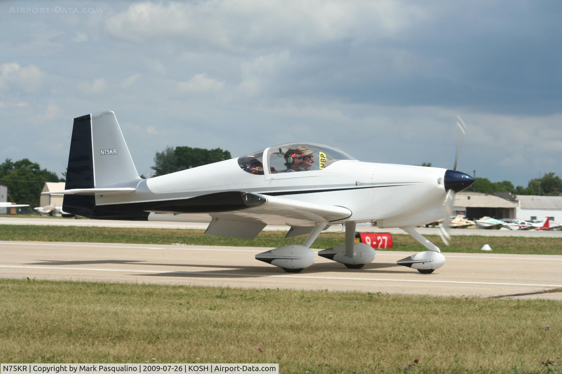 N75KR, 2001 Vans RV-6A C/N 60533, RV-6A