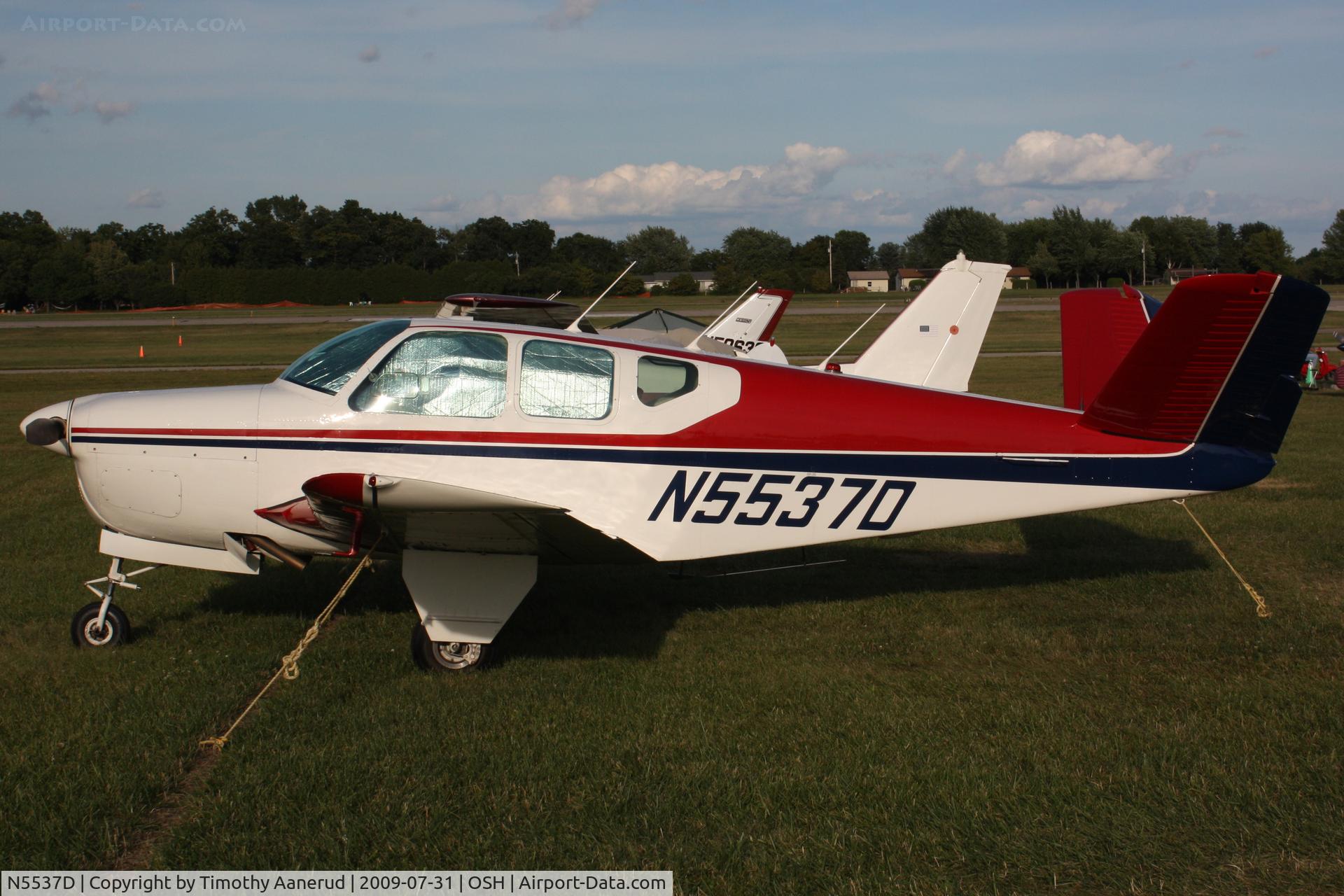 N5537D, 1957 Beech H35 Bonanza C/N D-5074, 1957 Beech H35, c/n: D-5074