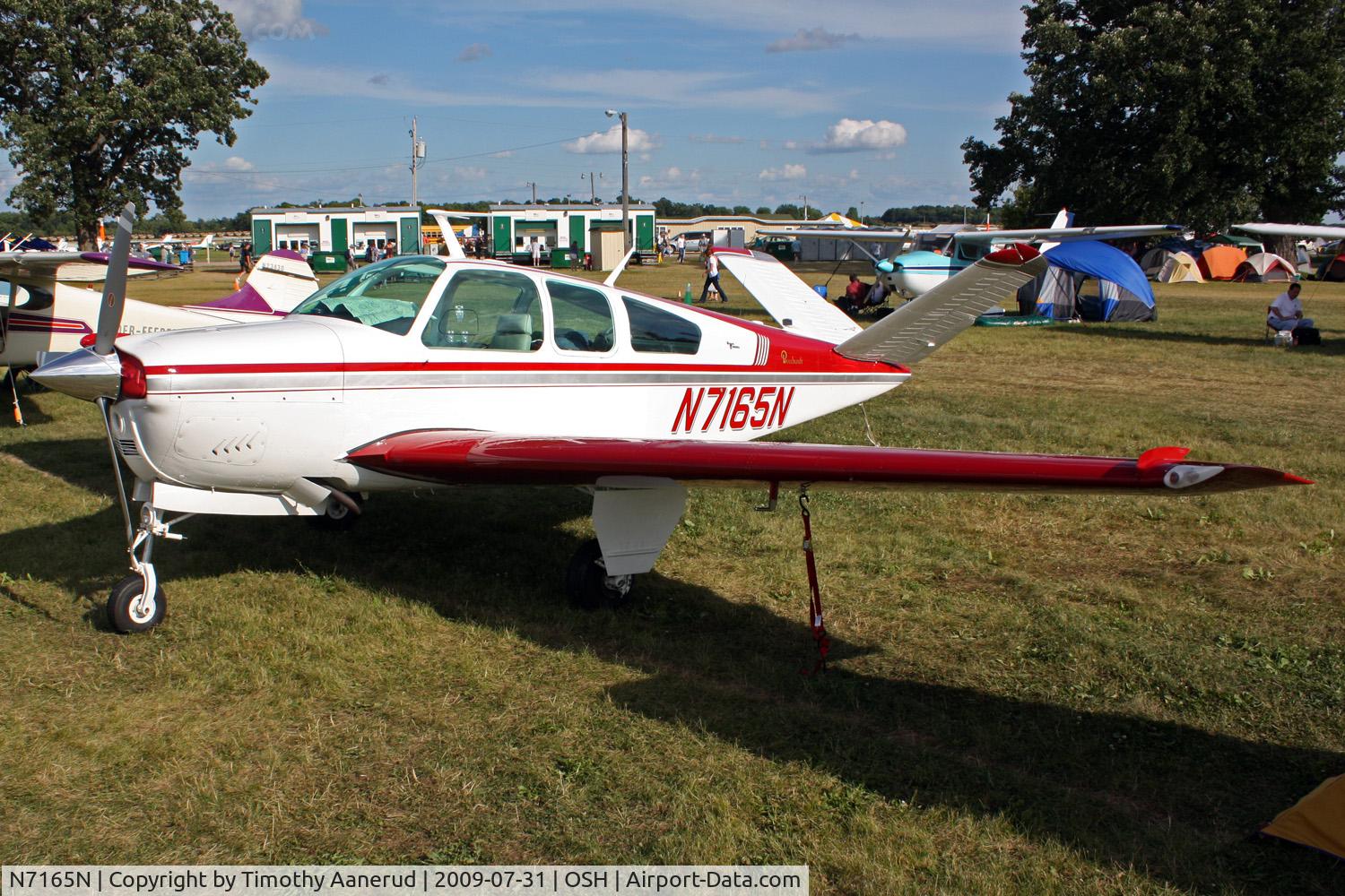N7165N, 1968 Beech V35A Bonanza C/N D-8692, 1968 Beech V35A, c/n: D-8692
