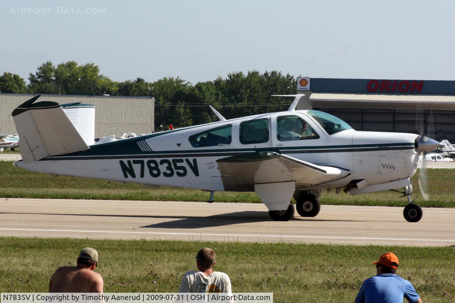N7835V, 1978 Beech V35B Bonanza C/N D-10155, 1978 Beech V35B, c/n: D-10155