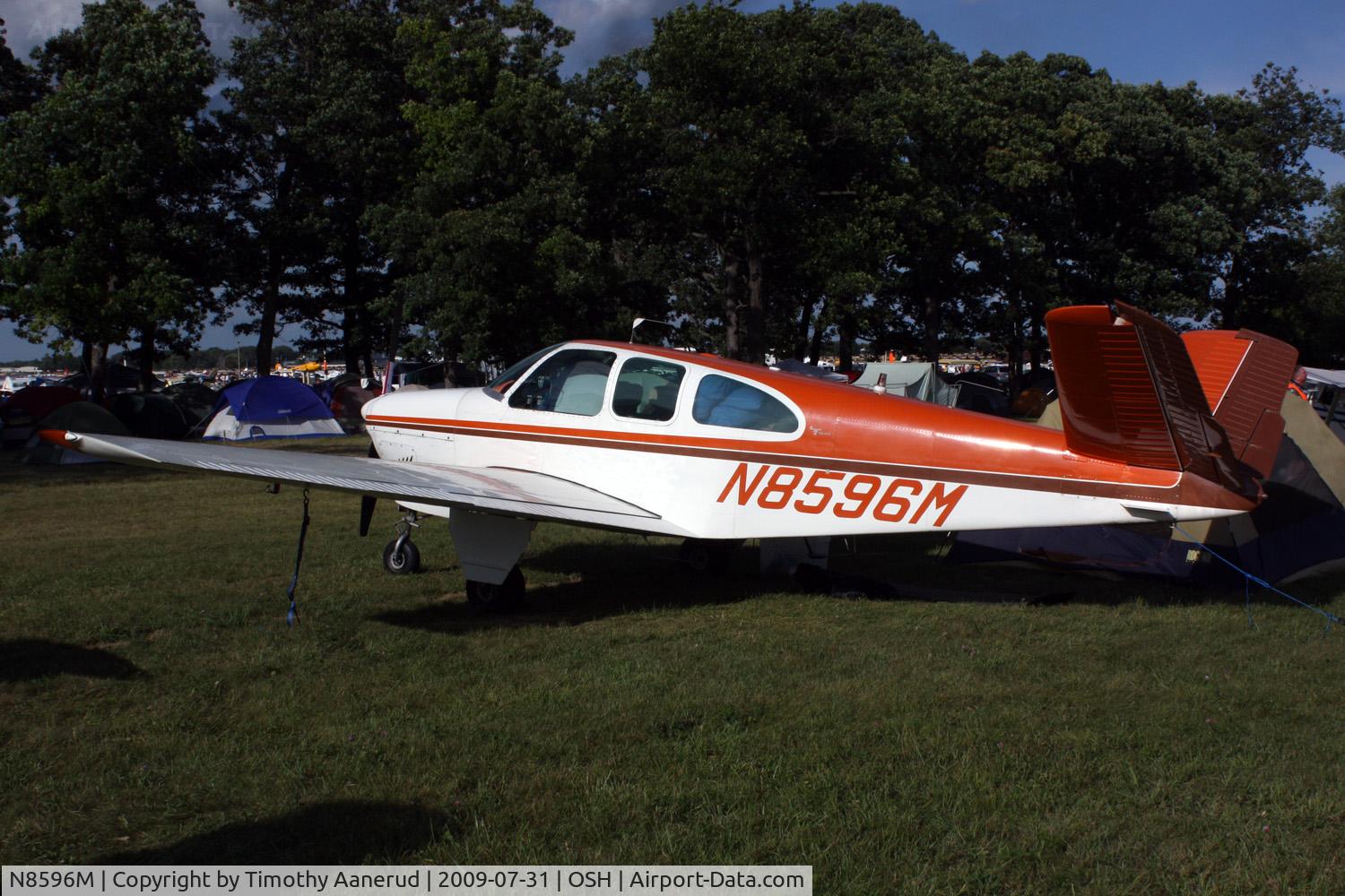 N8596M, 1963 Beech P35 Bonanza C/N D-7234, 1963 Beech P35, c/n: D-7234