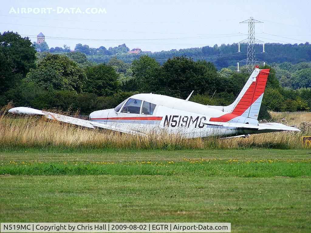 N519MC, 1973 Piper PA-28-140 Cherokee F C/N 28-7325519, slowly rotting away in the long grass