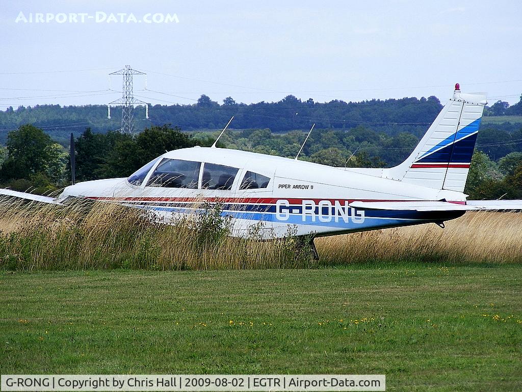 G-RONG, 1973 Piper PA-28R-200 Cherokee Arrow II C/N 28R-7335148, privately owned. Previous ID: N16451