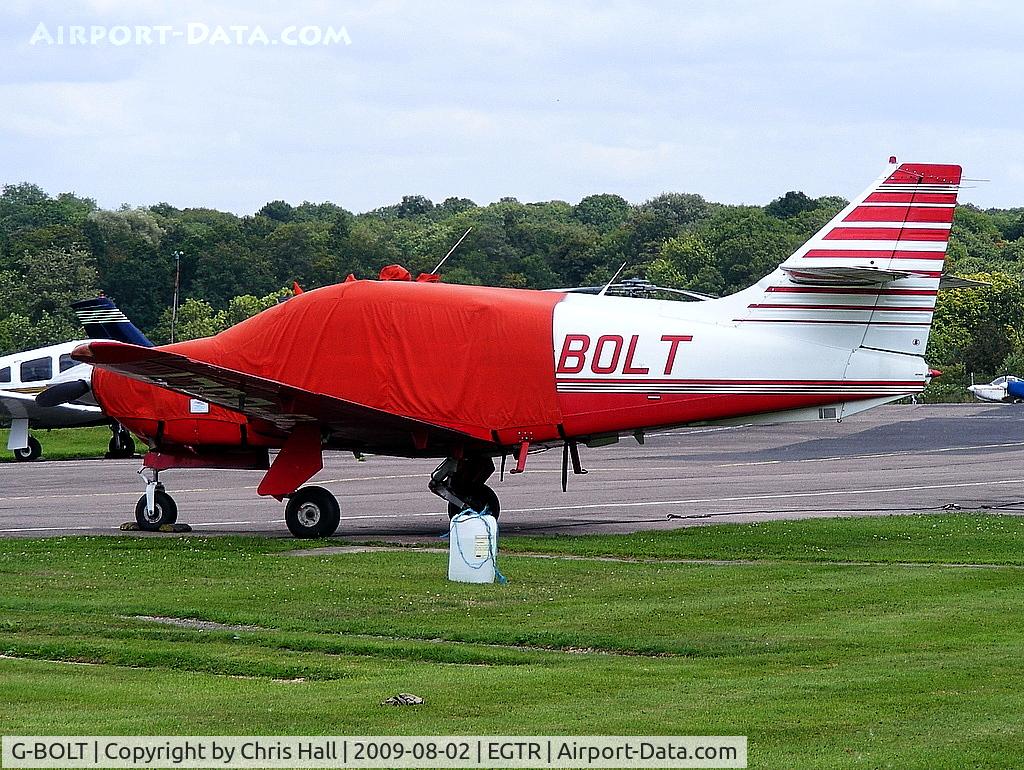 G-BOLT, 1978 Rockwell Commander 114 C/N 14428, privately owned. Previous ID: N5883N