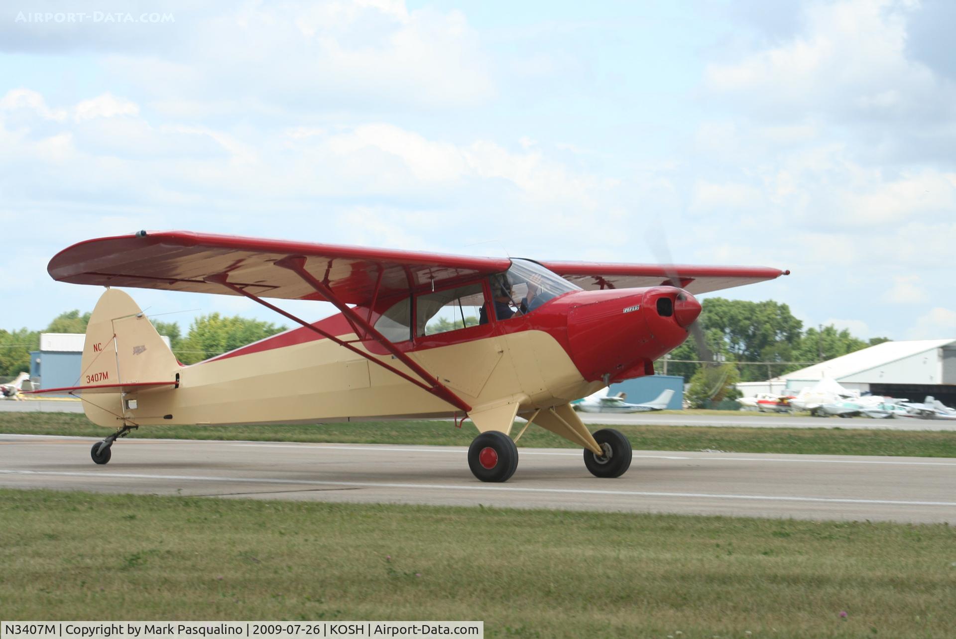N3407M, 1947 Piper PA-12 Super Cruiser C/N 12-2253, Piper PA-12
