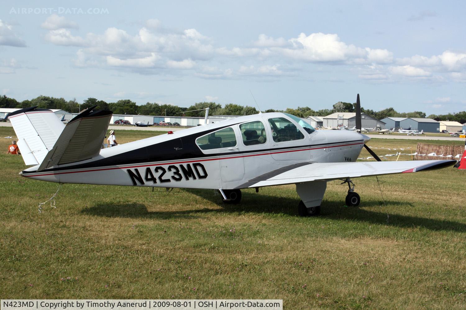 N423MD, 1964 Beech S35 Bonanza C/N D-7454, 1964 Beech S35, c/n: D-7454