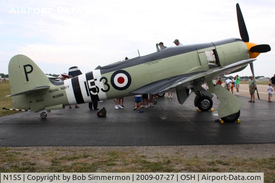 N15S, 1953 Hawker Sea Fury FB.11 C/N 41H/696792, Airventure 2009 - Oshkosh, Wisconsin