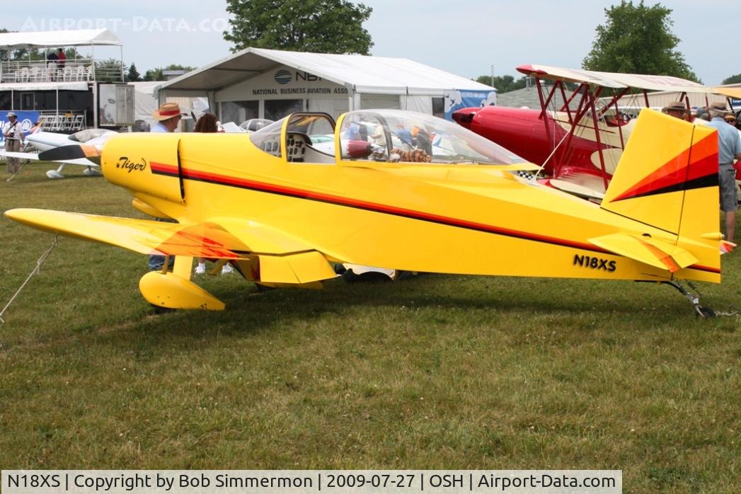N18XS, 1986 Thorp T-18 Tiger C/N 1211, Airventure 2009 - Oshkosh, Wisconsin