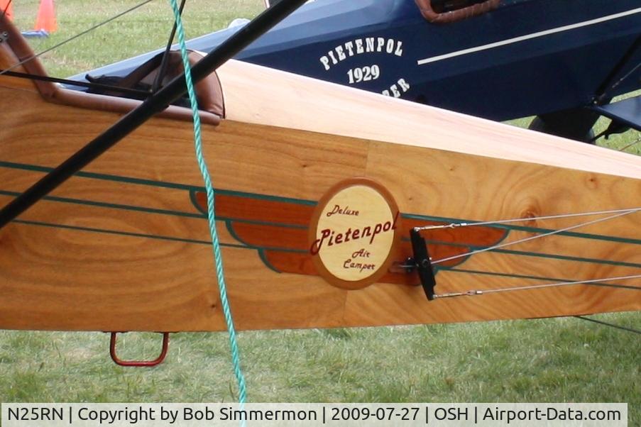 N25RN, 2007 Pietenpol Air Camper C/N RMN 02, Airventure 2009 - Oshkosh, Wisconsin