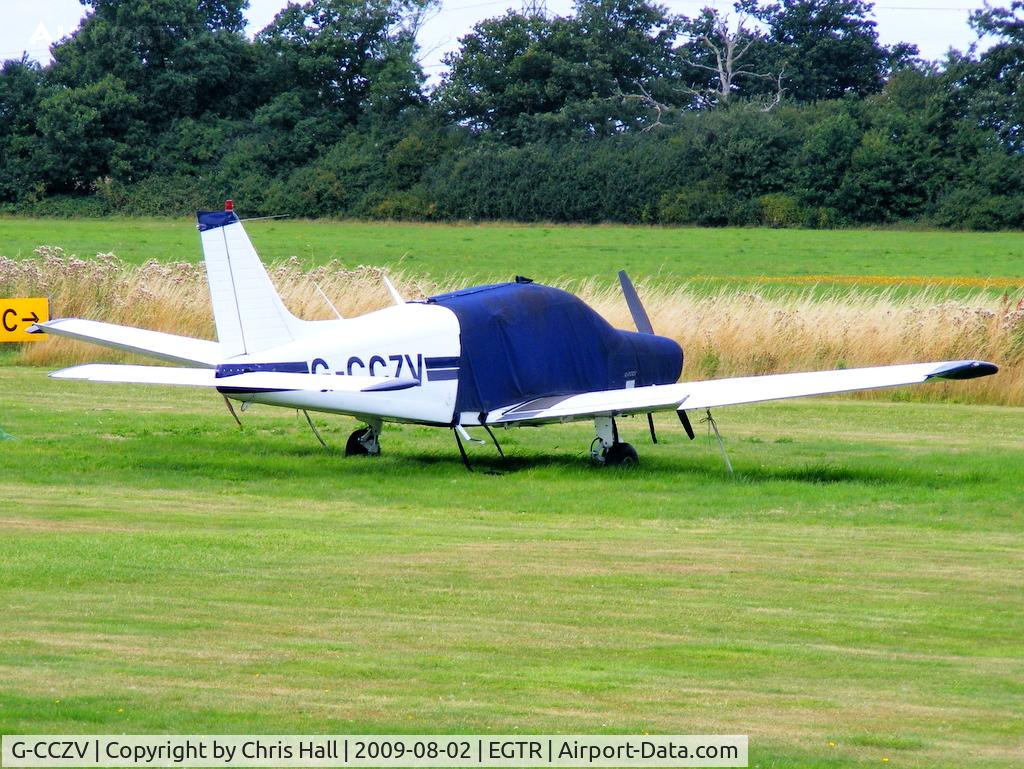 G-CCZV, 1977 Piper PA-28-151 Cherokee Warrior C/N 28-7715089, privately owned, Previous ID: OY-CHR