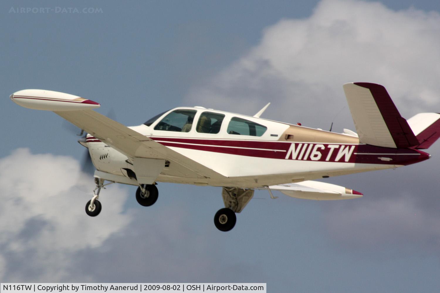 N116TW, 1973 Beech V35B Bonanza C/N D-9529, 1973 Beech V35B, c/n: D-9529