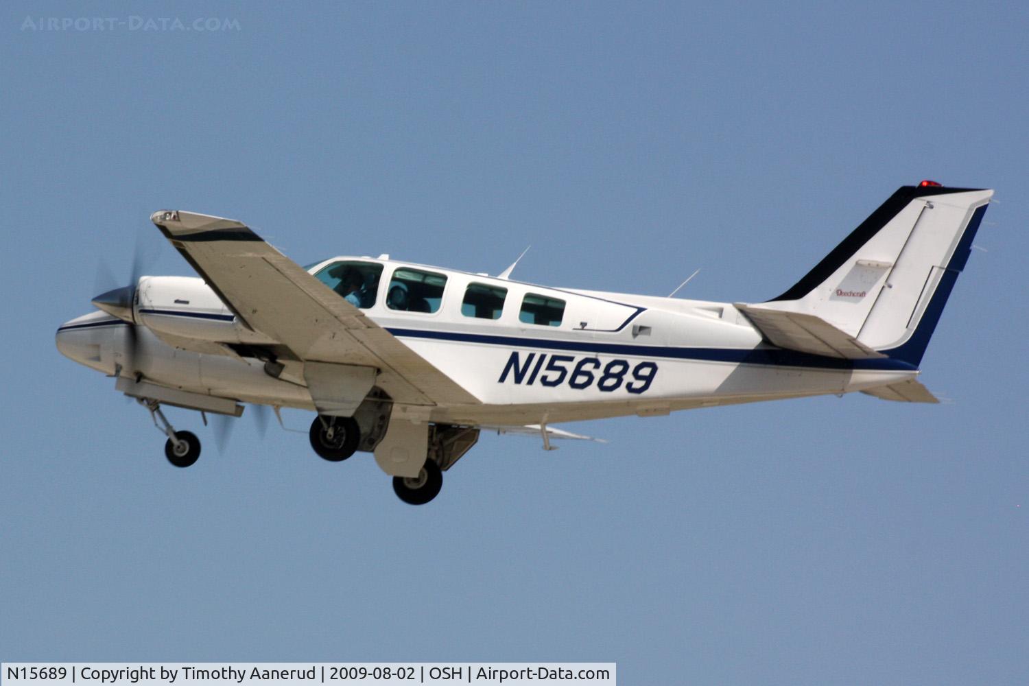 N15689, 1988 Beech 58 Baron C/N TH-1543, 1988 Beech 58, c/n: TH-1543