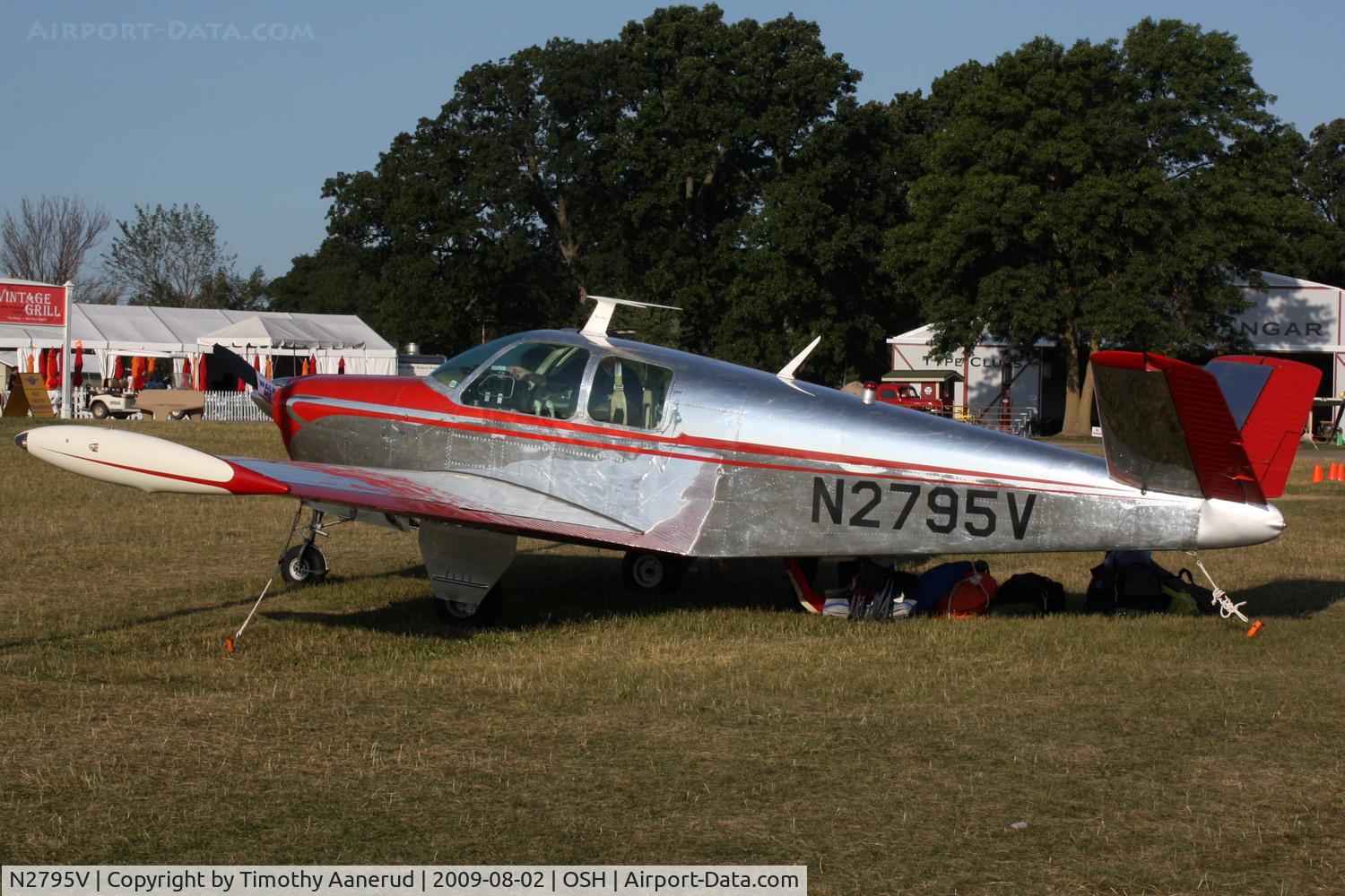 N2795V, 1947 Beech 35 Bonanza C/N D-190, 1947 Beech 35, c/n: D-190