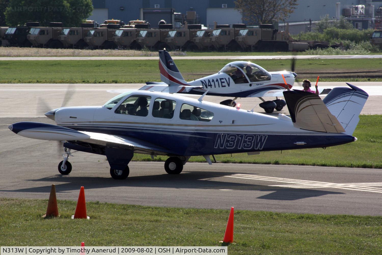 N313W, 1981 Beech V35B Bonanza C/N D-10363, 1981 Beech V35B, c/n: D-10363