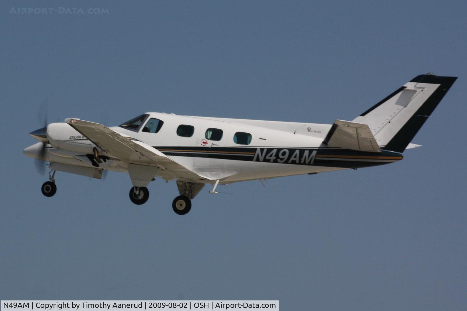N49AM, 1976 Beech B-60 Duke C/N P-406, 1976 Beech B-60, c/n: P-406