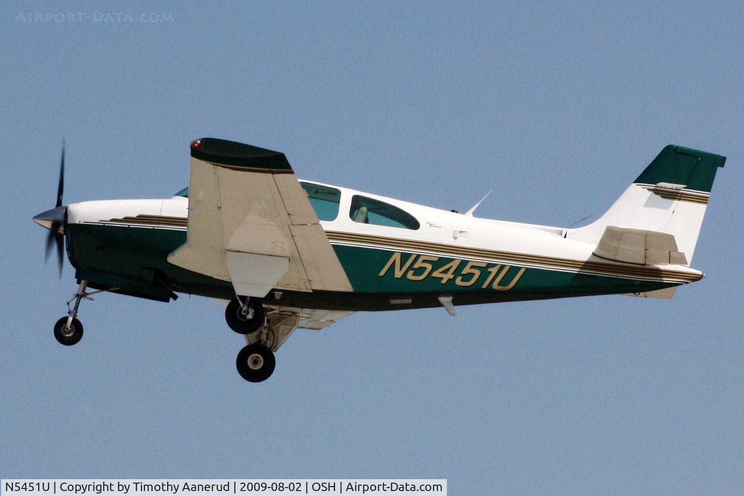 N5451U, 1967 Beech 35-C33A Debonair C/N CE-164, 1967 Beech 35-C33A, c/n: CE-164