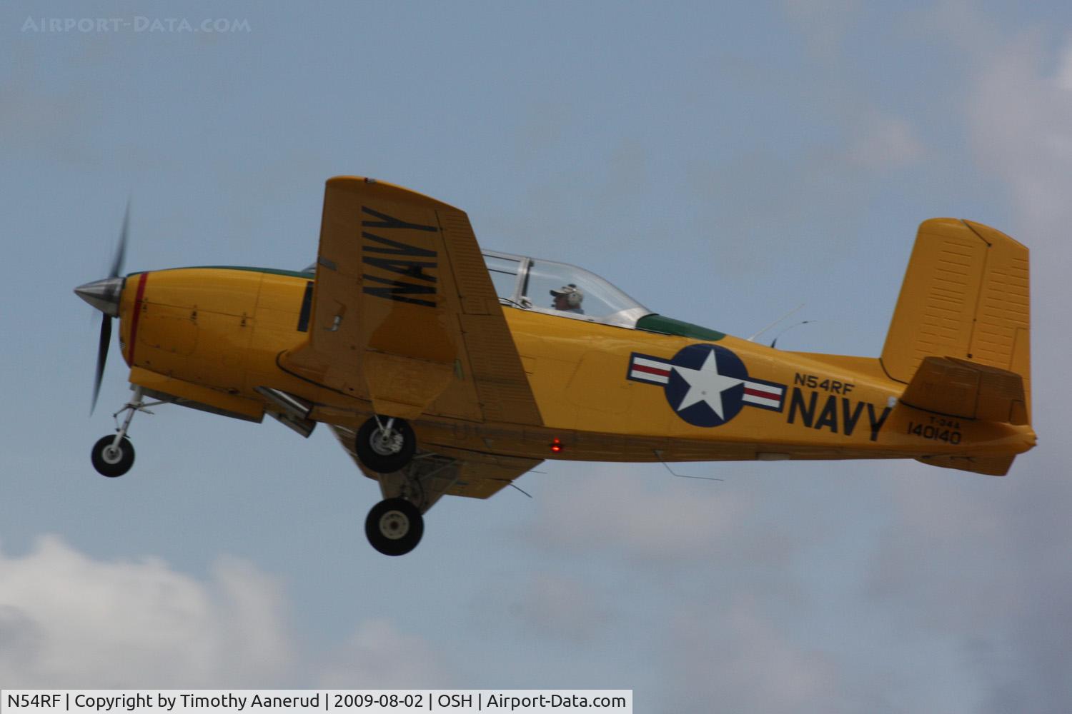 N54RF, 1957 Beech T-34A (A45) Mentor Mentor C/N G-140, 1957 Beech A45, c/n: G-140