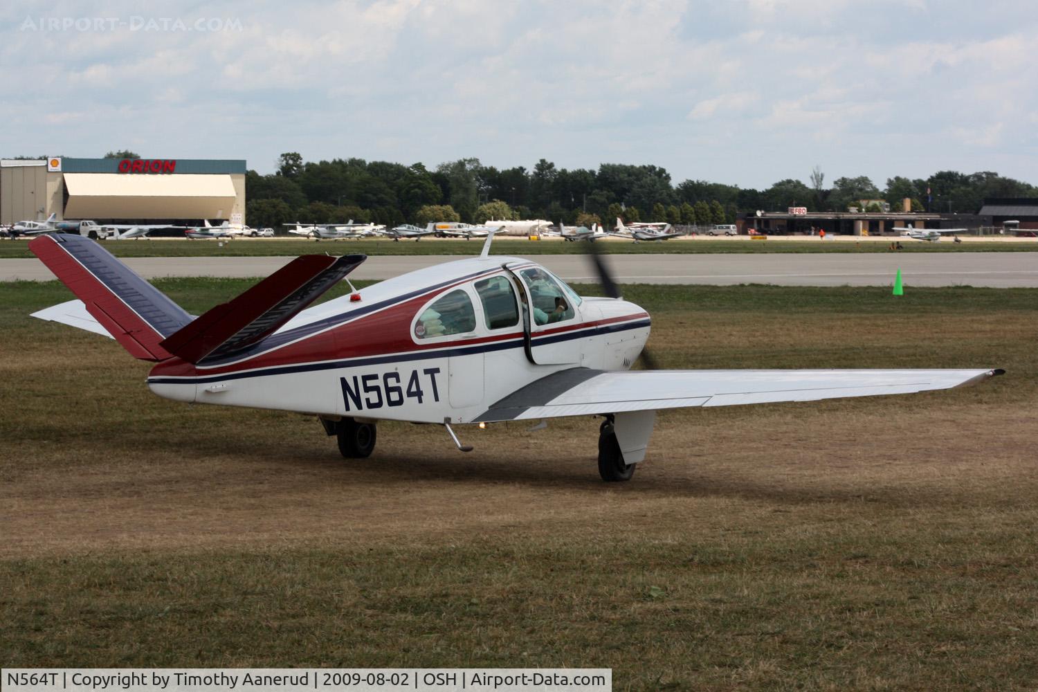 N564T, 1961 Beech N35 Bonanza C/N D-6744, 1961 Beech N35, c/n: D-6744