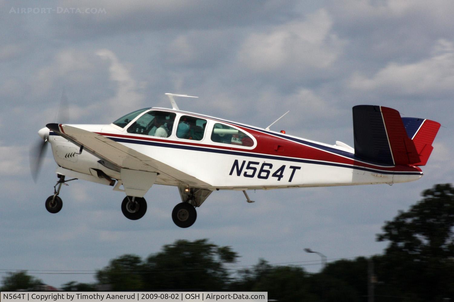 N564T, 1961 Beech N35 Bonanza C/N D-6744, 1961 Beech N35, c/n: D-6744