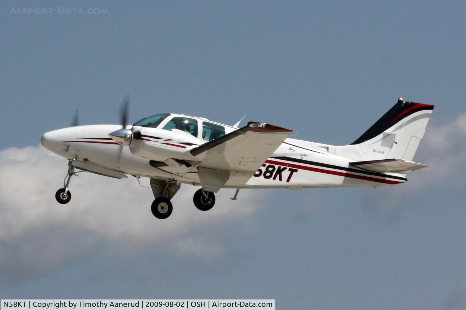 N58KT, 2000 Raytheon Aircraft Company 58 C/N TH-1955, 2000 Raytheon Aircraft Company 58, c/n: TH-1955