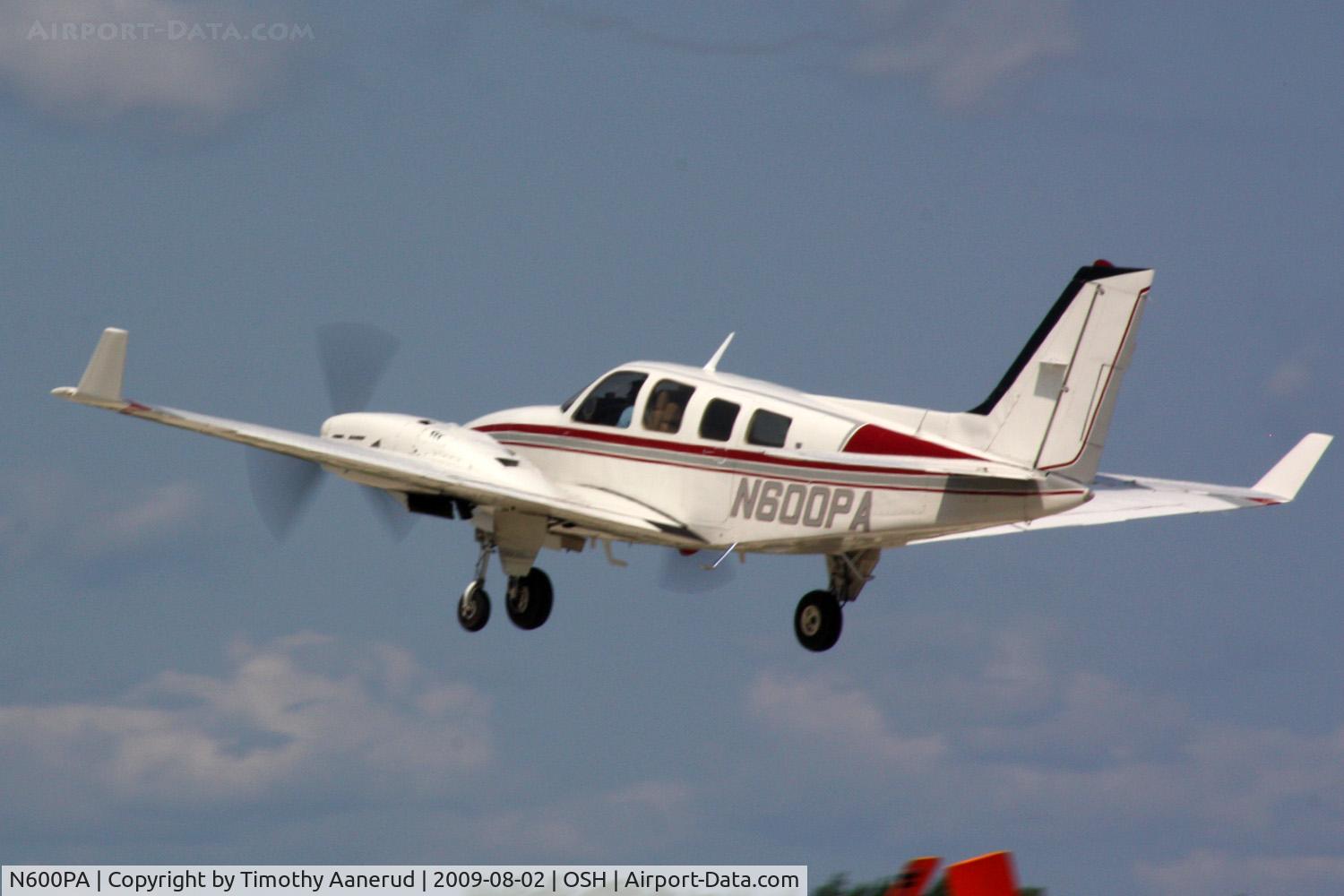 N600PA, 1980 Beech 58P Baron C/N TJ-250, 1980 Beech 58P, c/n: TJ-250