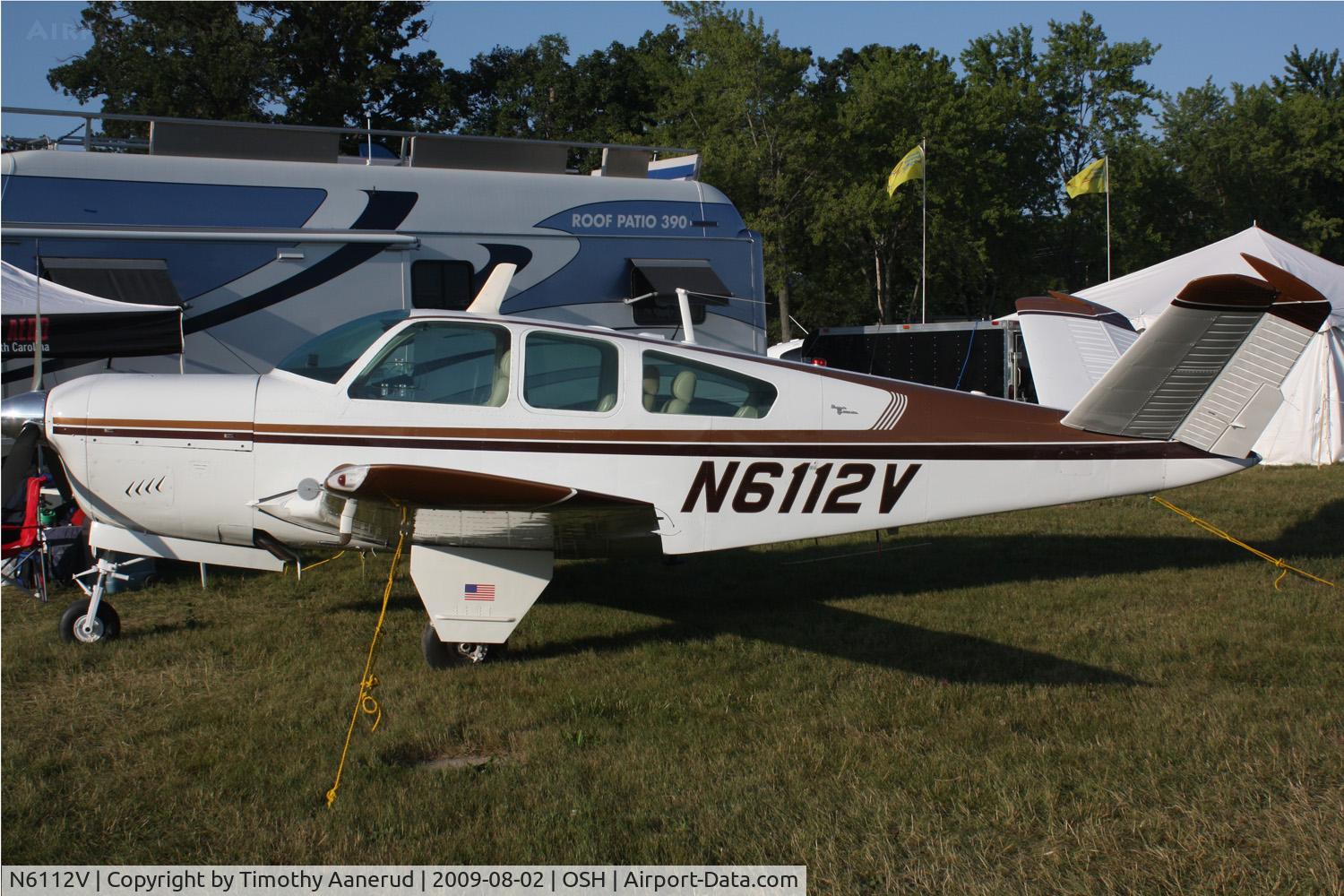 N6112V, 1965 Beech S35 Bonanza C/N D-7778, 1965 Beech S35, c/n: D-7778