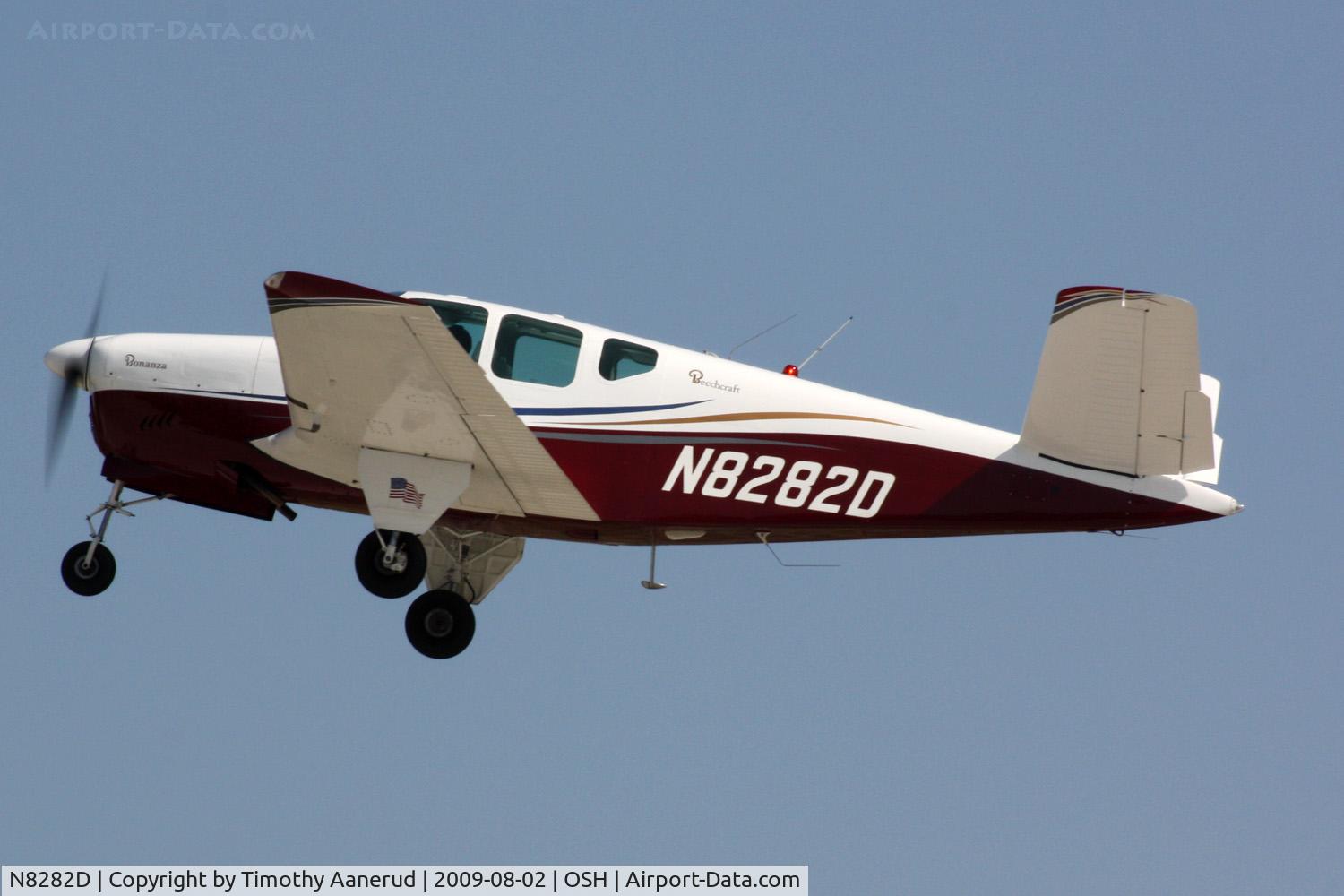 N8282D, 1957 Beech J35 Bonanza C/N D-5400, 1957 Beech J35, c/n: D-5400