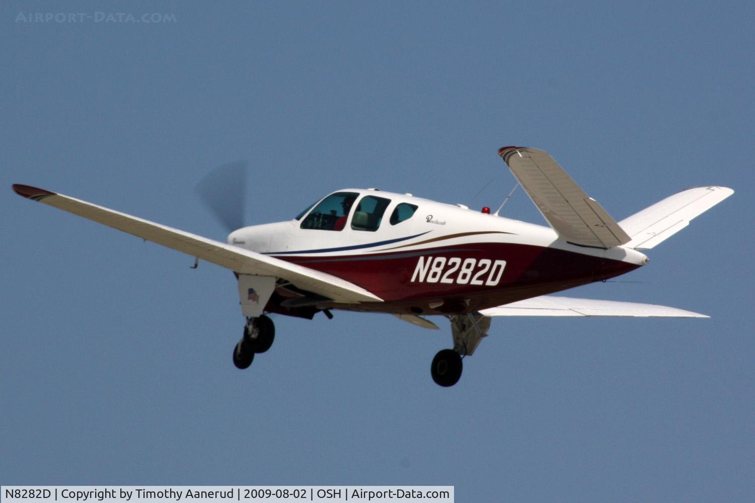 N8282D, 1957 Beech J35 Bonanza C/N D-5400, 1957 Beech J35, c/n: D-5400