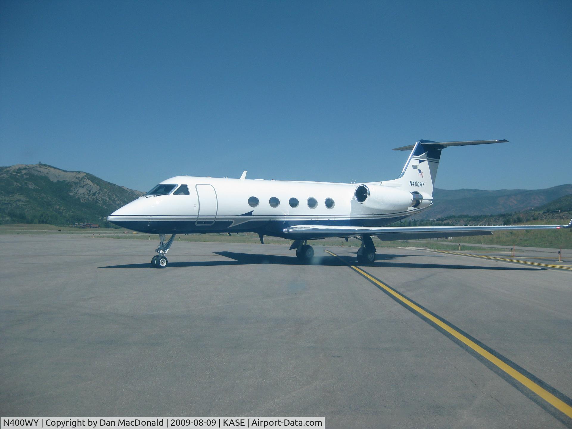 N400WY, 1986 Gulfstream Aerospace G-1159A Gulfstream III C/N 467, Aspen Colorado