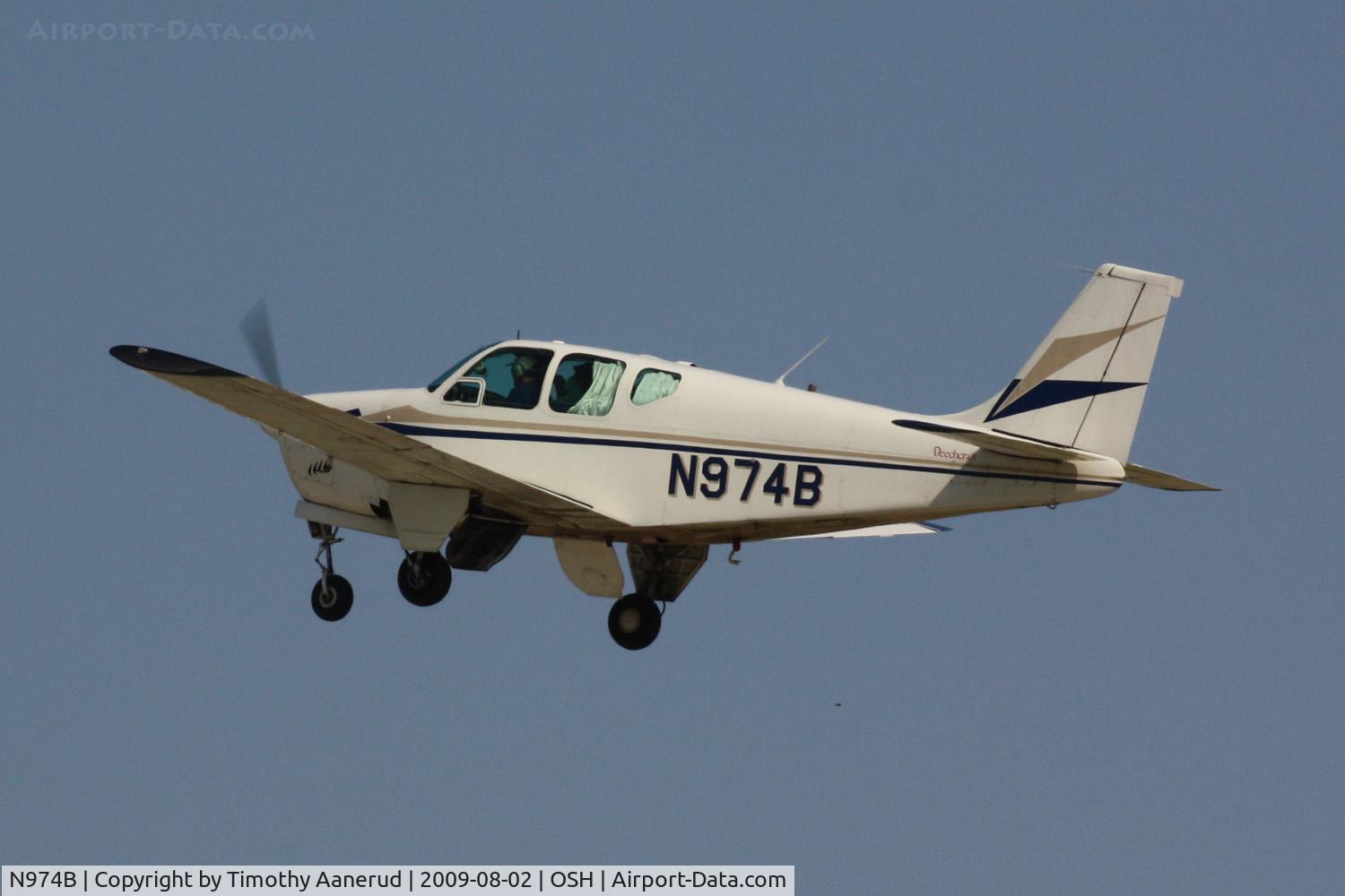 N974B, 1961 Beech 35-A33 Debonair C/N CD-369, 1961 Beech 35-A33, c/n: CD-369