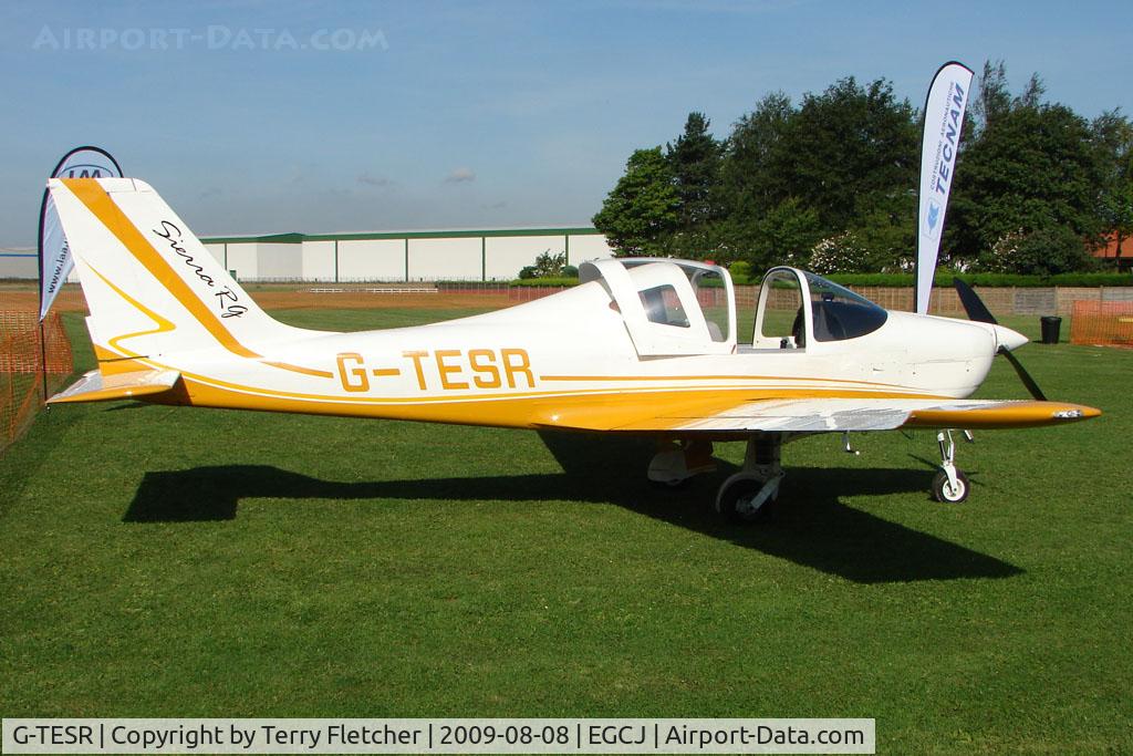 G-TESR, 2008 Tecnam P-2002RG Sierra C/N PFA 333A-14758, Technam Sierra - Visitor to Sherburn for the 2009 LAA Great Northern Rally