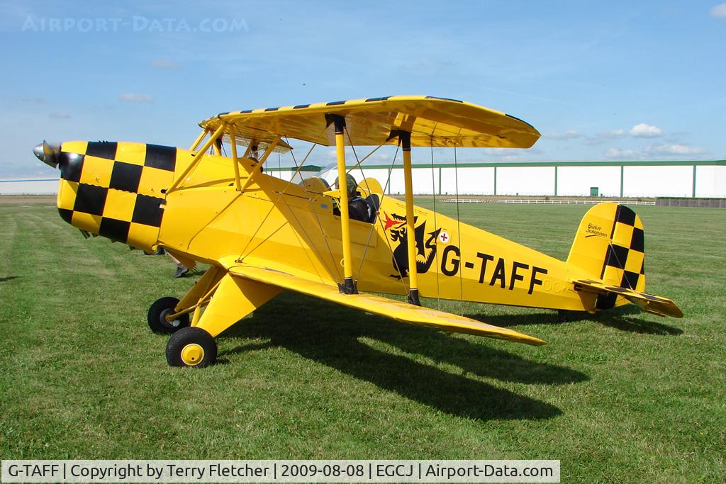 G-TAFF, 1957 CASA 1-131E Jungmann C/N 1129, Casa Jungmann - Visitor to Sherburn for the 2009 LAA Great Northern Rally