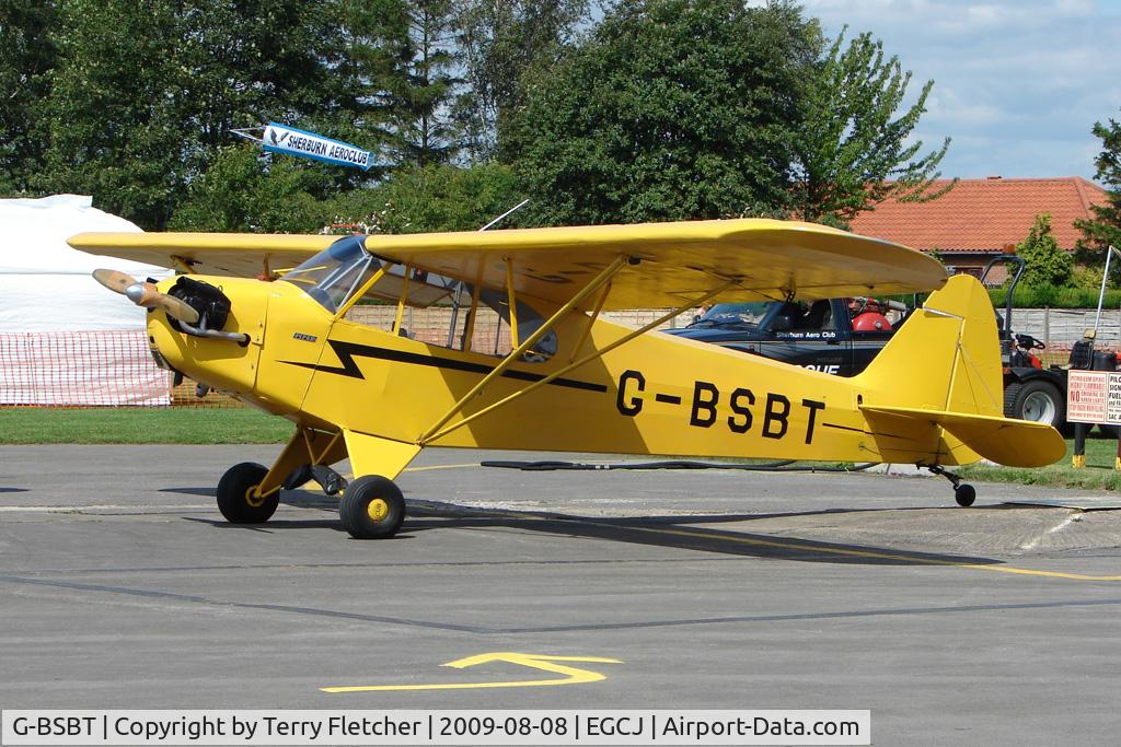 G-BSBT, 1946 Piper J3C-65 Cub Cub C/N 17712, 1946 Piper J3C-65 - Visitor to Sherburn for the 2009 LAA Great Northern Rally