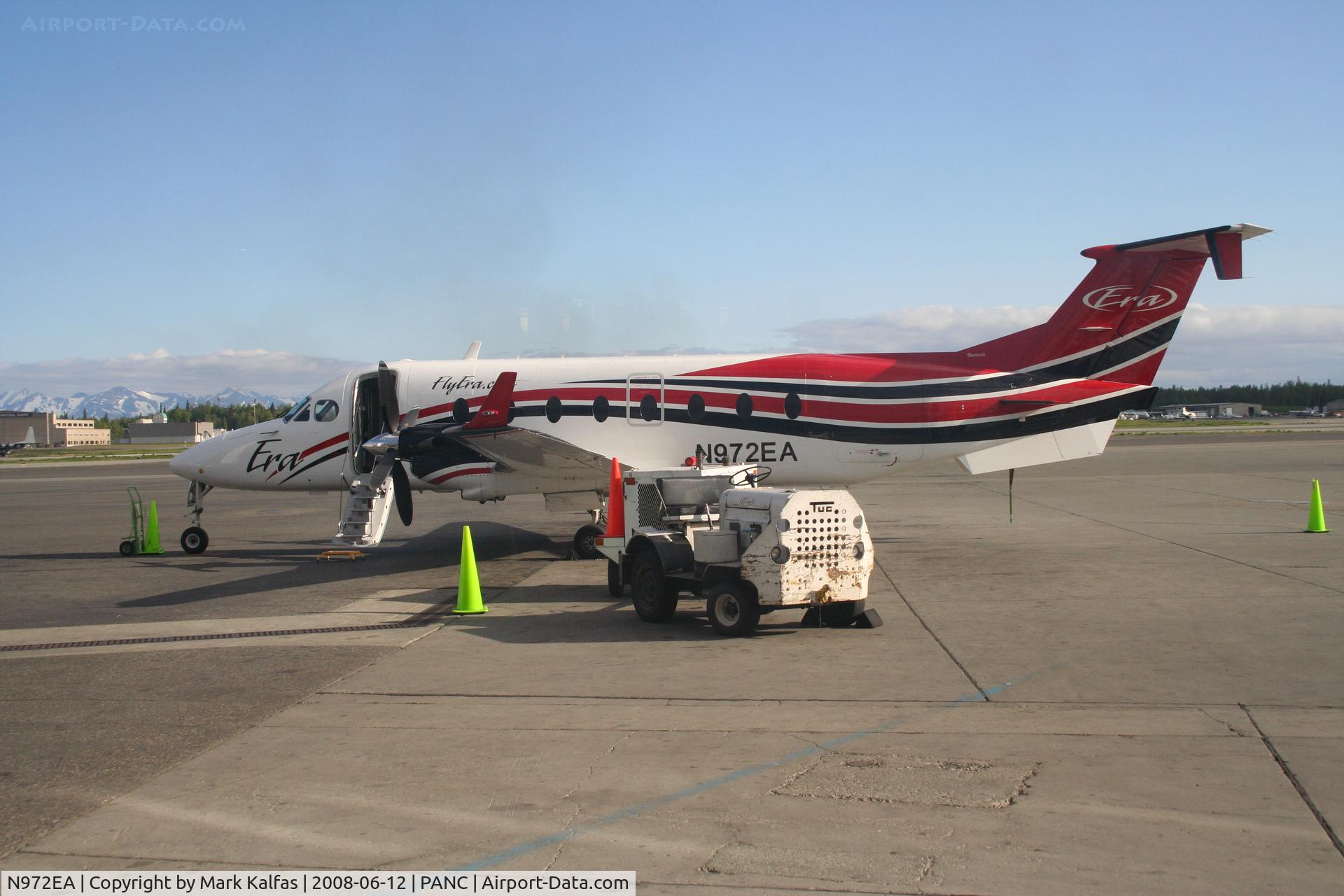 N972EA, 1999 Raytheon Aircraft Company 1900D C/N UE-389, ERA Beech 1900D, N972EA getting ready for a trip down to PAHO.