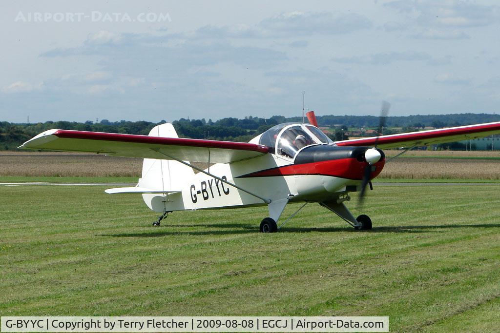 G-BYYC, 2000 Hapi Cygnet SF-2A C/N PFA 182-12311, Cygnet SF-2A Visitor to Sherburn for the 2009 LAA Great Northern Rally