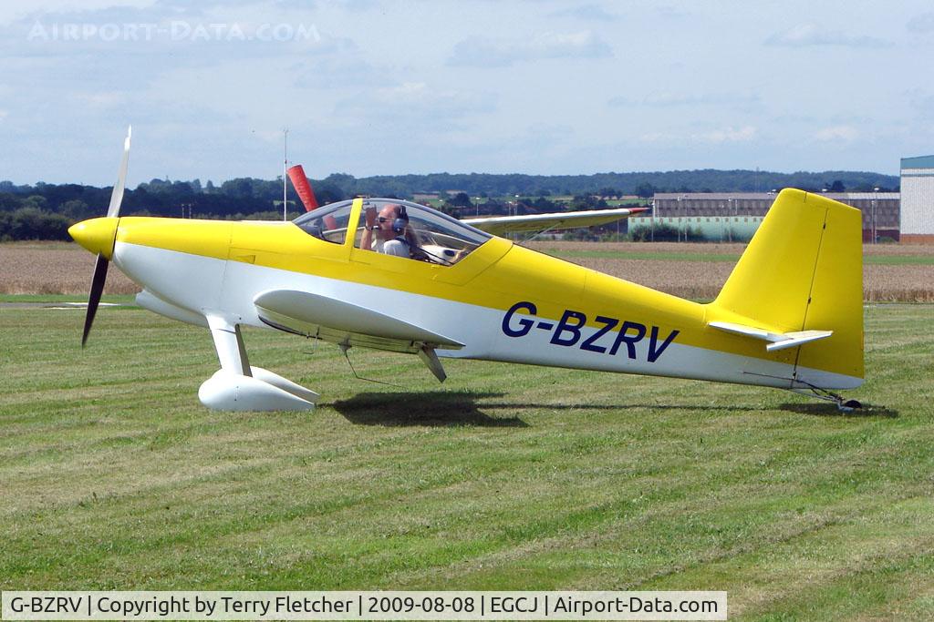 G-BZRV, 2002 Vans RV-6 C/N PFA 181A-13573, Vans RV-6 - Visitor to Sherburn for the 2009 LAA Great Northern Rally