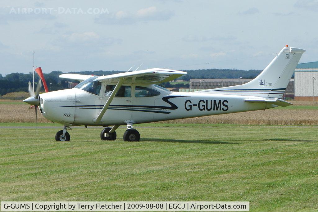 G-GUMS, 1973 Cessna 182P Skylane C/N 182-61643, Cessna 182P - Visitor to Sherburn for the 2009 LAA Great Northern Rally
