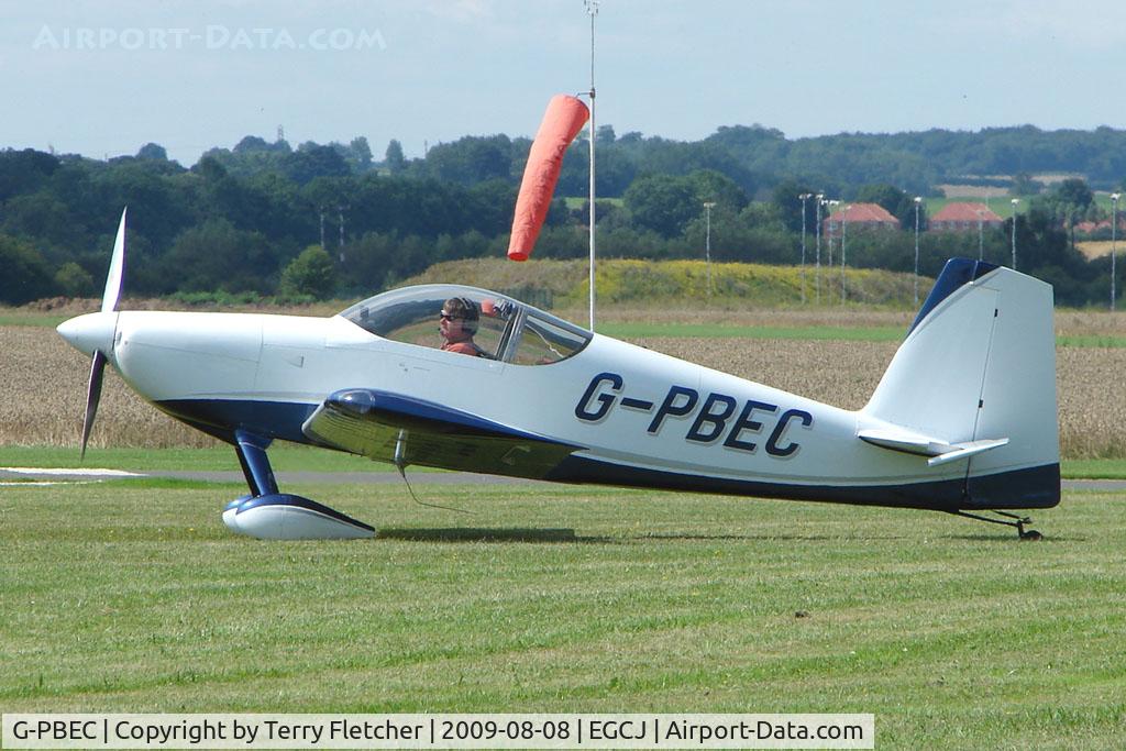 G-PBEC, 2007 Vans RV-7 C/N PFA 323-14382, Vans RV-7 - Visitor to Sherburn for the 2009 LAA Great Northern Rally