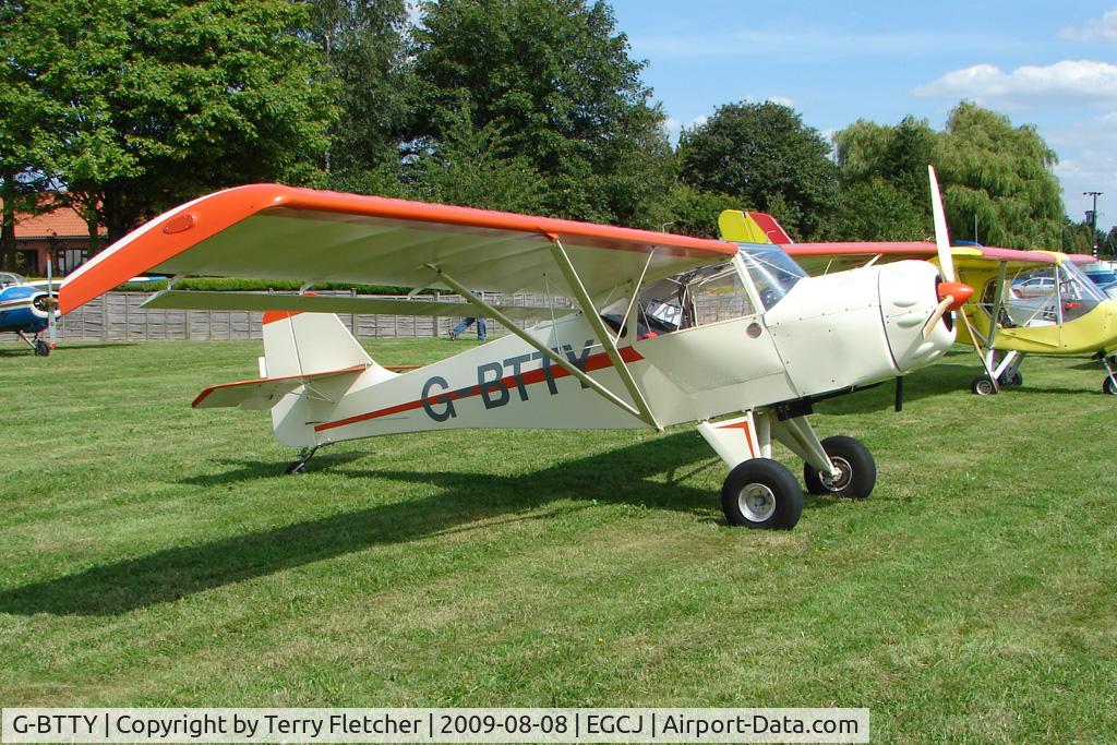 G-BTTY, 1991 Denney Kitfox Mk.2 C/N PFA 172-11823, Denney Kitfox MK2 - Visitor to Sherburn for the 2009 LAA Great Northern Rally